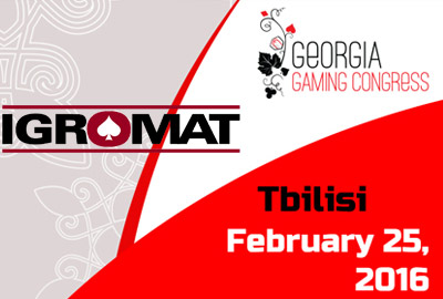 Igromat — генеральный спонсор Georgia Gaming Congress