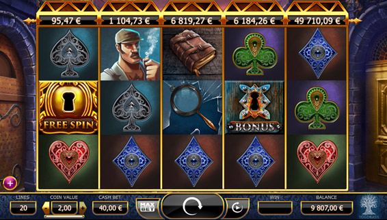 Игровой слот Holmes And the Stolen Stones Игровой слот Holmes And the Stolen Stones