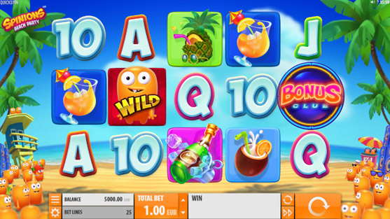 Игровой слот Spinions Beach Party Игровой слот Spinions Beach Party