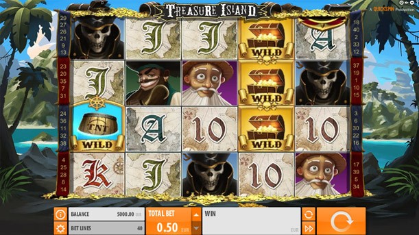 Игровой автомат Treasure Island