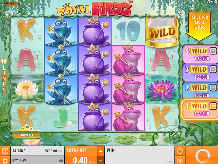 Игровой автомат Royal Frog Игровой автомат Royal Frog
