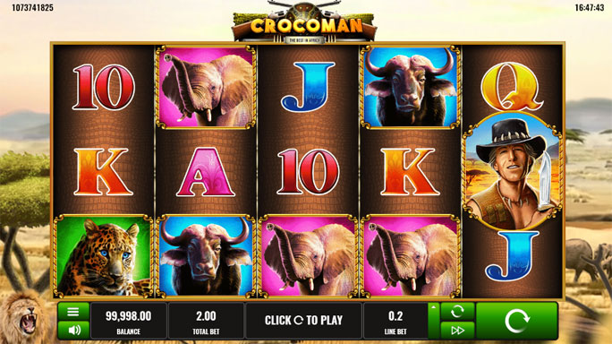 Игровой слот Crocoman