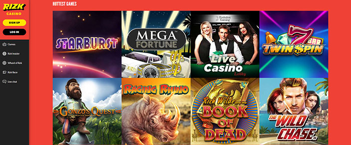 Казино Rizk 2