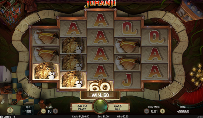 Игровой слот Jumanji