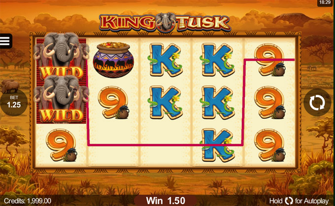 Игровой слот King Tusk