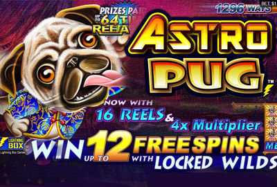 Lightning Box представил новый игровой автомат Astro Pug