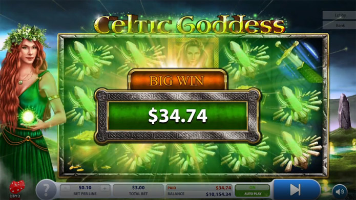 Онлайн слот Celtic Goddess