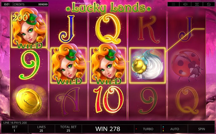 Игровой автомат Lucky Lands на деньги