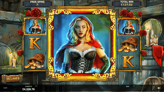 Игровой автомат Wicked Tales: Dark Red на деньги
