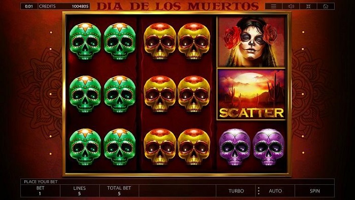 Игровой автомат Dia De Los Muertos