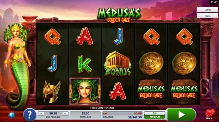 Игровой автомат Medusa’s Golden Gaze