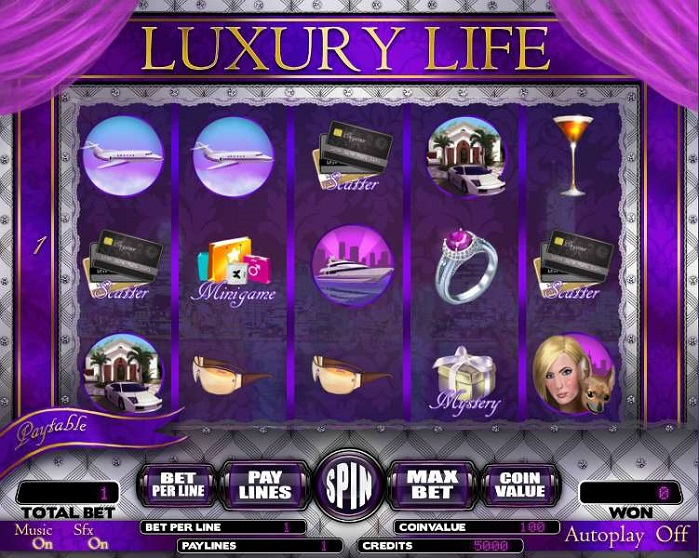 Игровой автомат Luxury Life Игровой автомат Luxury Life