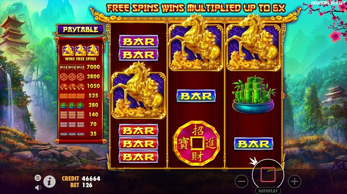Игровой автомат Treasure Horse Игровой автомат Treasure Horse