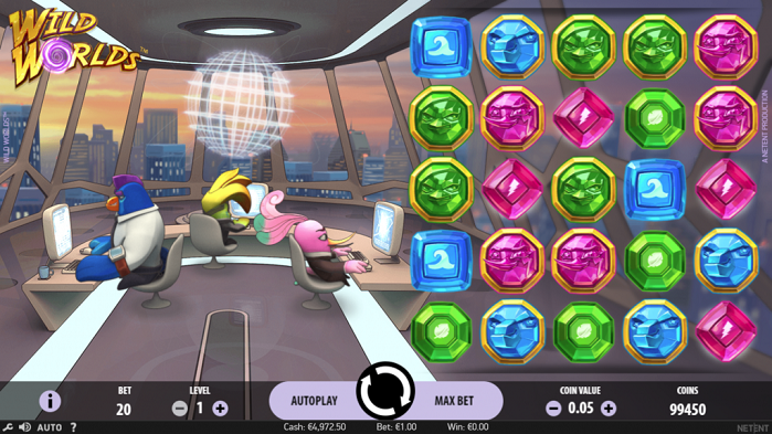 Игровой автомат Wild Worlds