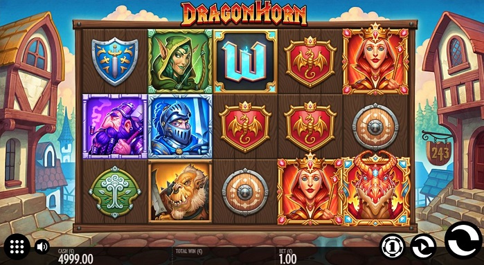 Онлайн слот Dragon Horn