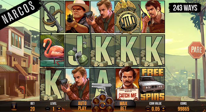 Игровой автомат Narcos