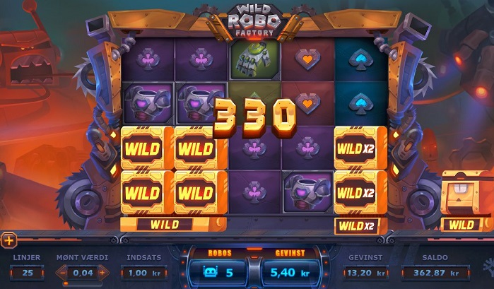 Игровой автомат Wild Robo Factory Игровой автомат Wild Robo Factory