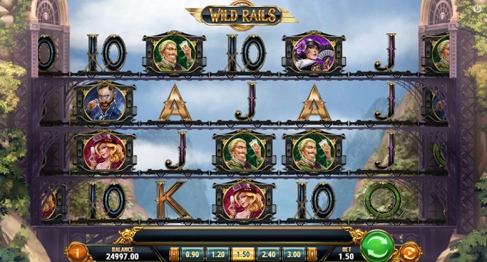 Онлайн слот Wild Rails
