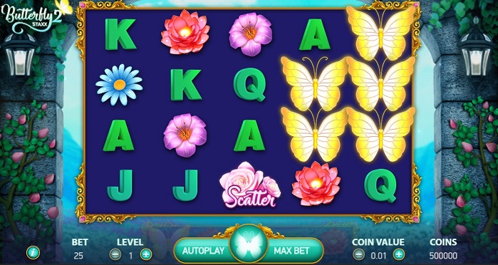 Игровой автомат Butterfly Staxx 2