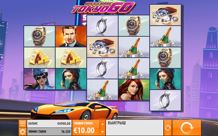 Игровой автомат Wild Chase: Tokyo Go