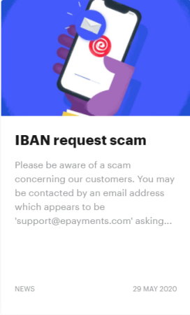 UPDATE Новости ePayments осень 2020 UPDATE Новости ePayments осень 2020